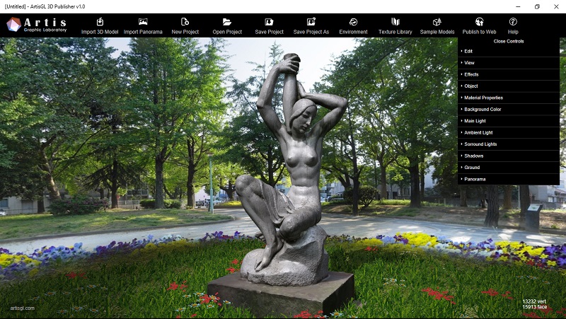 ArtisGL 3D Publisher